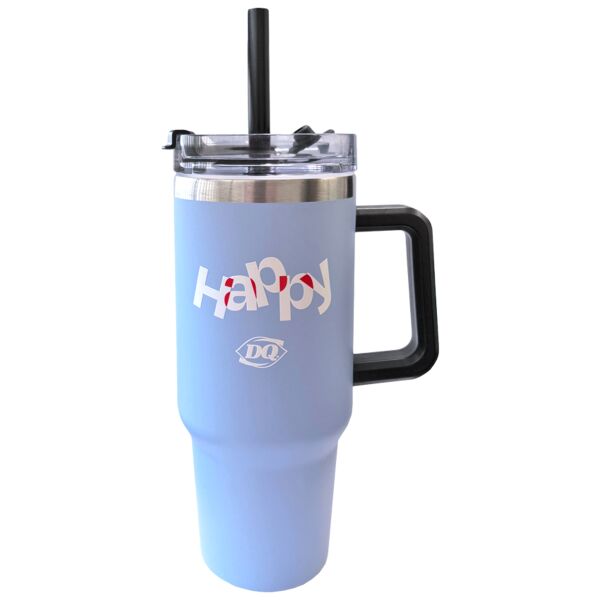40 oz. Stanless Steel HAPPY Tumbler Thumbnail